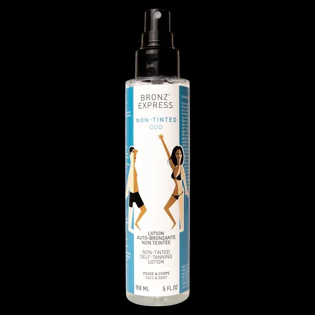 Bronz' Express Non-Tinted Self-Tanning Lotion Face and Body 150 ml