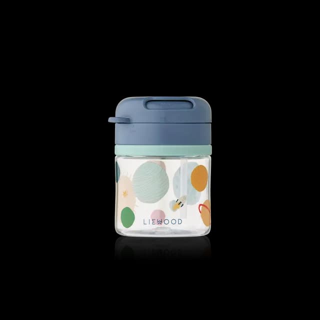 LIEWOOD Pavia Tritan Sugrörsmugg Universe/Classic Navy 280 ml