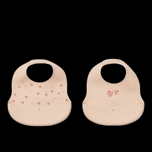 LIEWOOD Ember Haklapp Mini Butterfly/Apple Blossom 2-pack