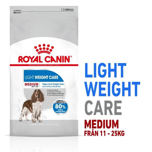 Royal Canin Light Weight Care Medium Adult Torrfoder för Hund 12 kg