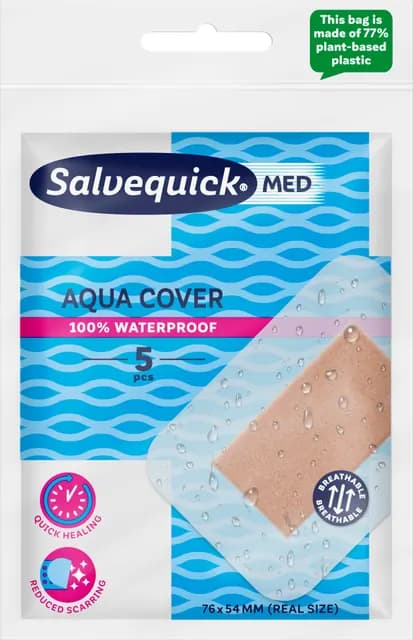 SalvequickMED Aqua Maxi Cover plåster 5 st