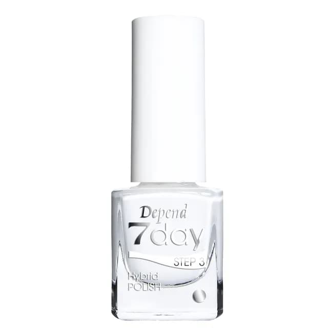 Depend 7day Hybrid Polish 7005 Pure White 5 ml