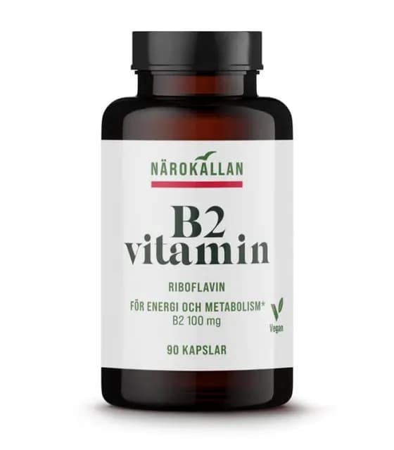 Närokällan B2 Riboflavin 100 mg 90 kapslar