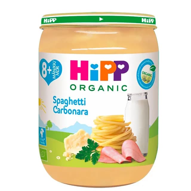 Hipp Spaghetti Carbonara 8m 190g