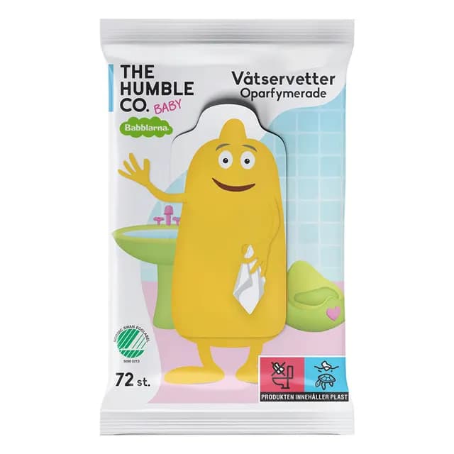 Babblarna Våtservetter 72-pack