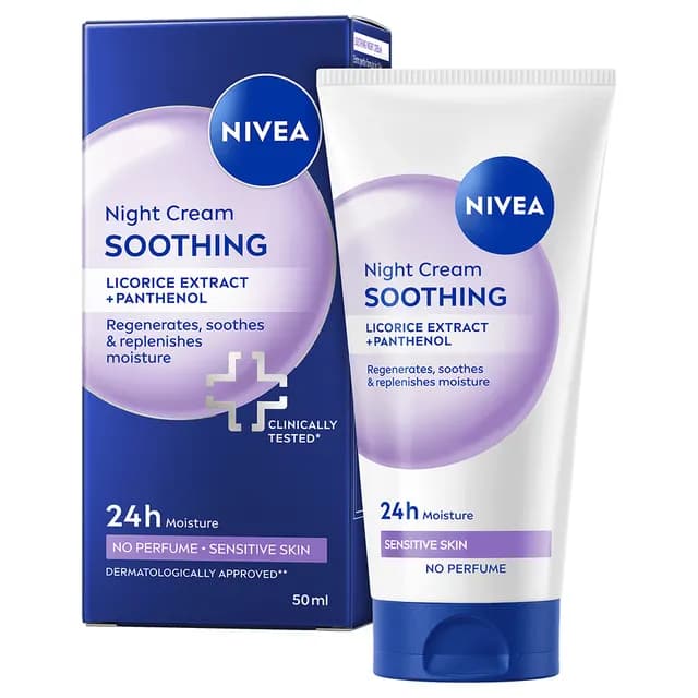 NIVEA Nattkräm Soothing Night Cream 50 ml