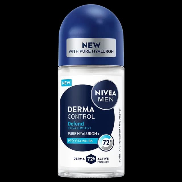 NIVEA MEN Antiperspirant Deo Derma Control Defend Roll On 50 ml