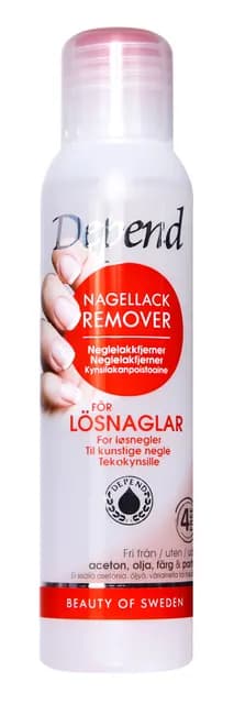 Depend Nagellacksremover Röd 100 ml