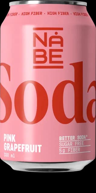 NÅBE Soda Pink Grapefruit 330 ml