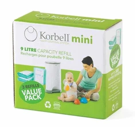 Korbell Mini Refill 3-pack