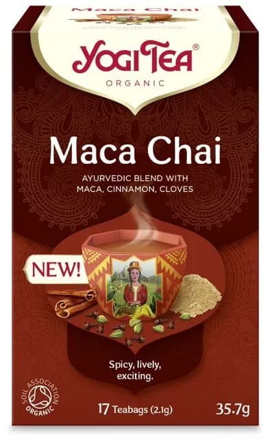 YOGI Tea Maca Chai KRAV 17 påsar