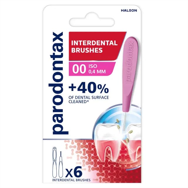 Parodontax Mellanrumsborste 0,4 mm 6 st