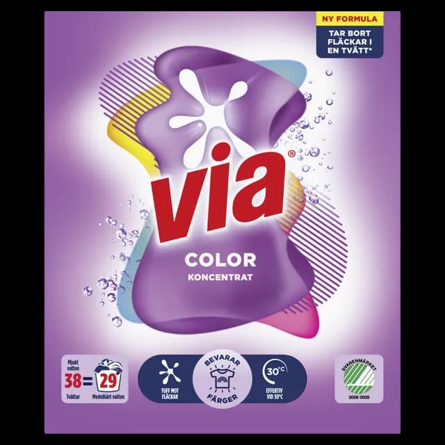 Via Color Tvättmedel 1520 g