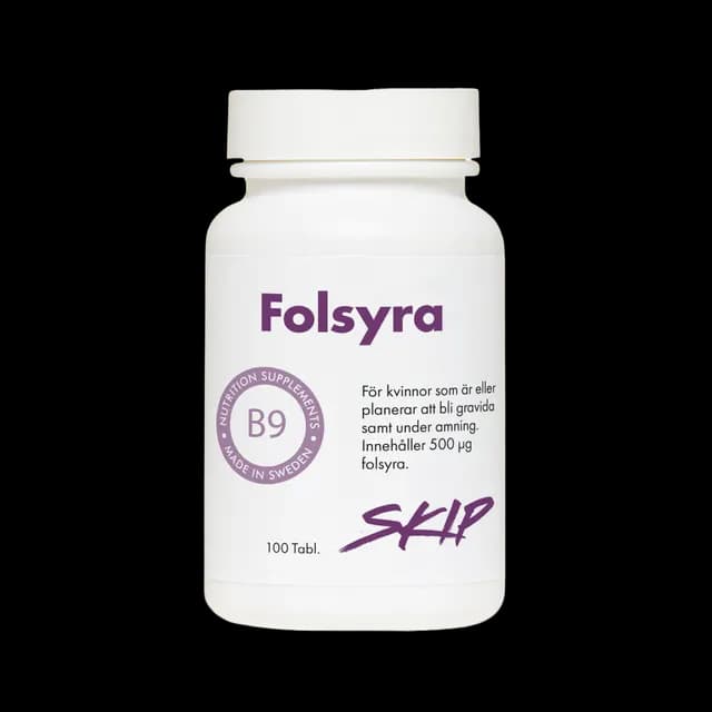 Skip Folsyra 100 tabletter