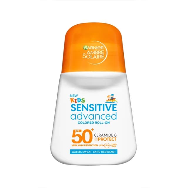 Garnier Ambre Solaire Sensitive Advanced Kids Roll-On SPF50+ 18 g