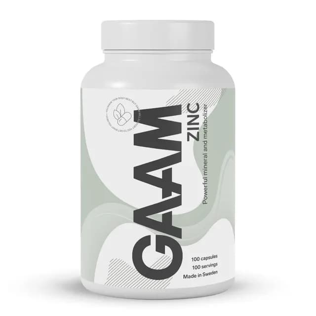 GAAM Zinc 100 kapslar