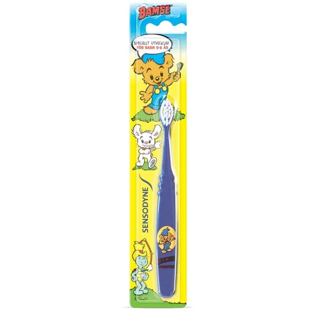 Bamse Barntandborste Mjuk