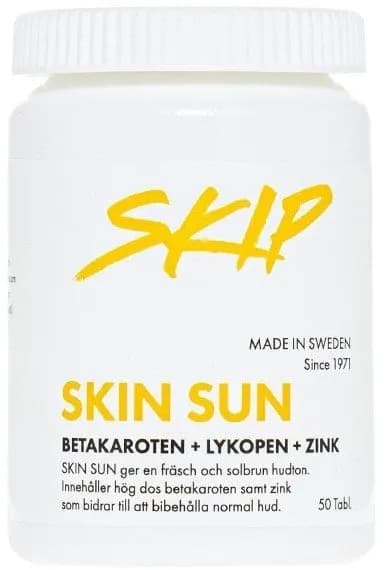 Skip Skin Sun 50 tabletter
