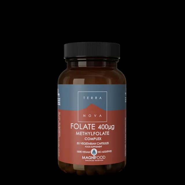 Terranova Folate Methylfolate 400 mg Complex 50 kapslar