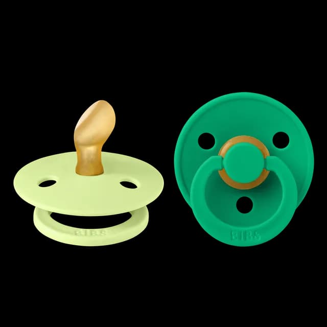 BIBS Colour Latex Anatomical Size 1 Matcha/Cactus 2-pack