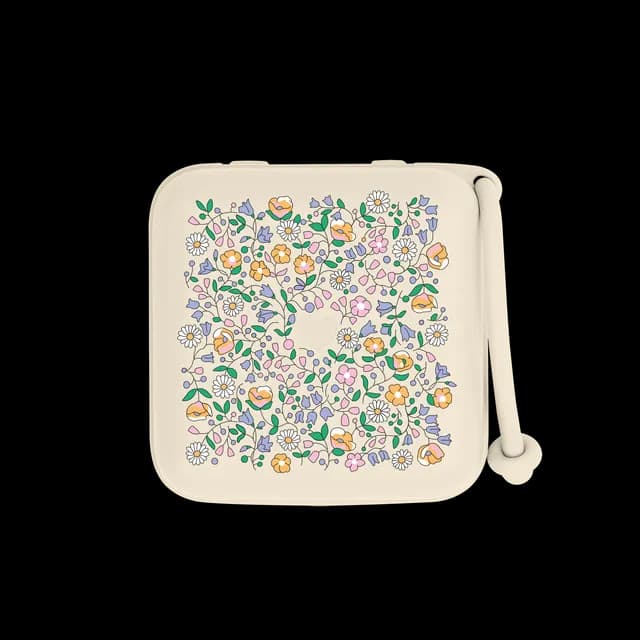 BIBS x Liberty Pacifier Box Chloe Meadow Ivory