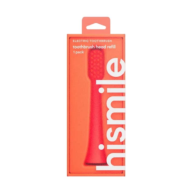 Hismile Eltandborsthuvuden Refill Bright Red 1-pack