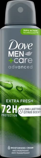 Dove Men+Care 72h Advanced Extra Fresh Spray 150 ml