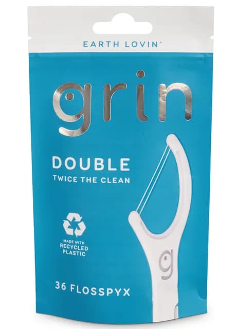 Grin Double Tandtrådsbygel Flossypyx 36 st