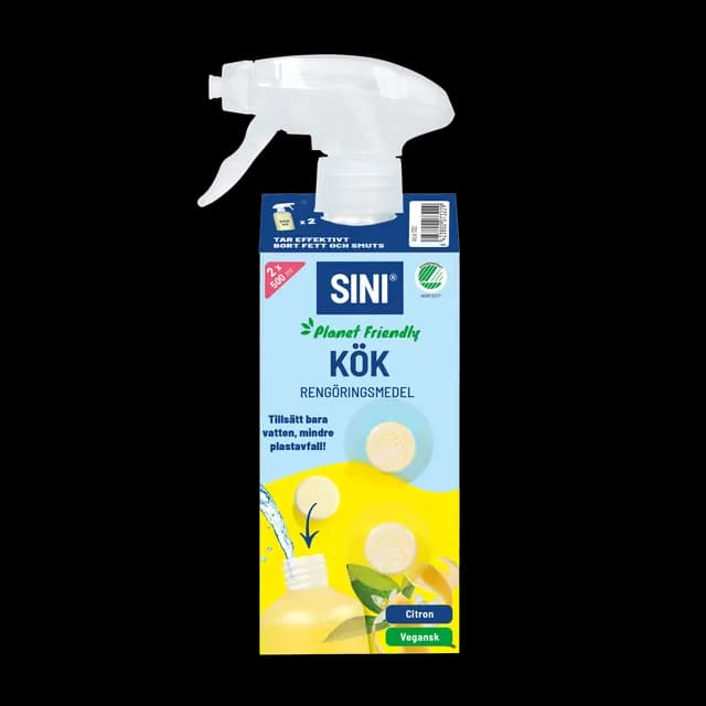 SINI Rengöringstablett Kök Startpaket