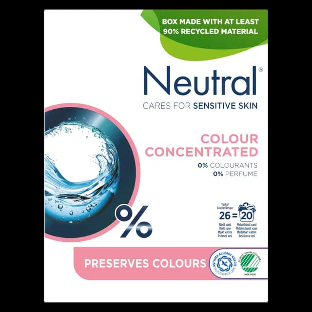 Neutral Colour Tvättmedel 1040 g