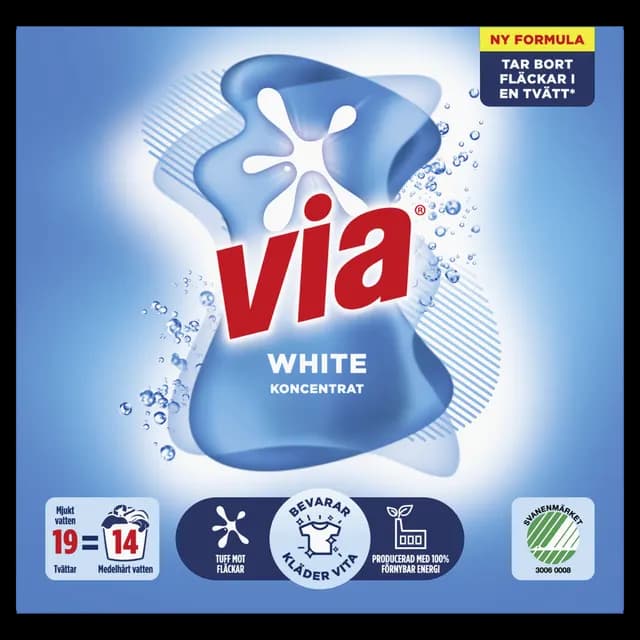 Via White Tvättmedel 760 g