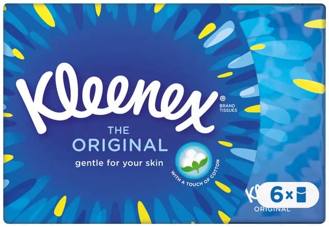 Kleenex Original Näsdukar 6 x 10-pack