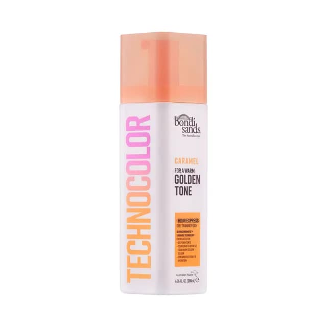 Bondi Sands Technocolor 1 Hour Express Self Tanning Foam Caramel Golden Toner 200 ml