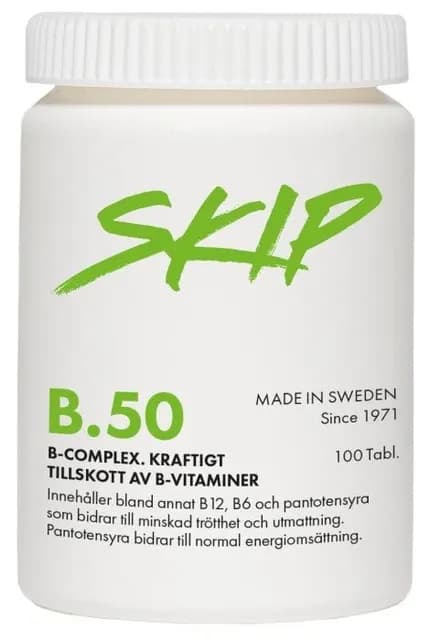 Skip B50 B-komplex 100 tabletter