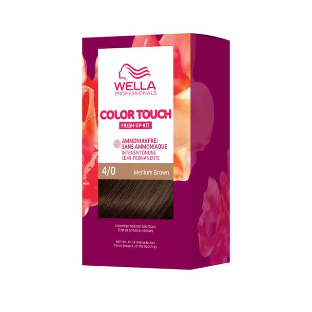 Wella Color Touch Kit 4/0 Medium Brown 130 ml
