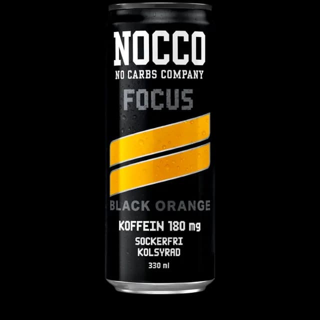 NOCCO Focus Black Orange 330 ml