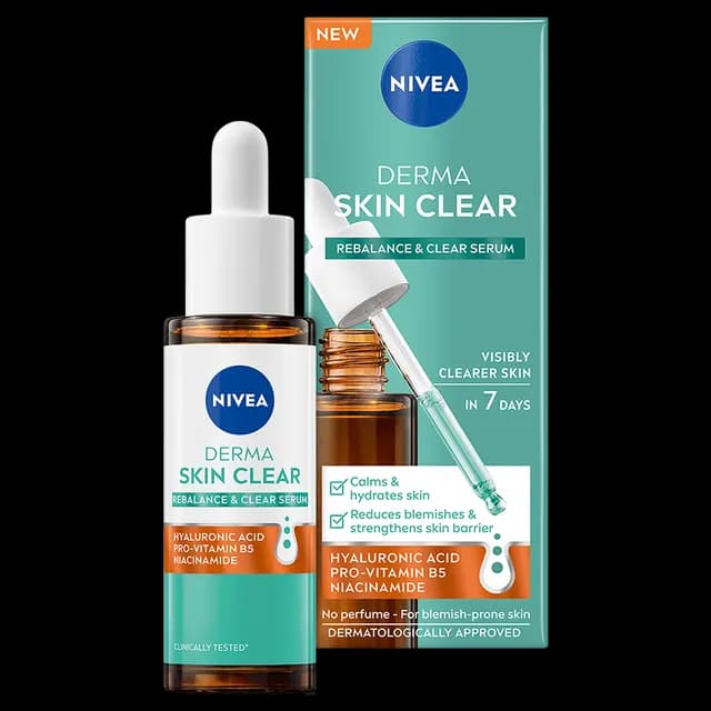 NIVEA Derma Skin Clear Rebalance & Clear Serum 30 ml