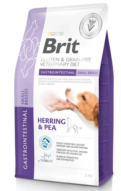 Brit Veterinary Diet Dog Gastrointestinal Small Breeds Grain Free 2 kg