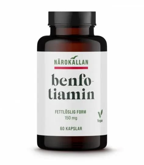 Närokällan Benfotiamin 150 mg 60 kapslar