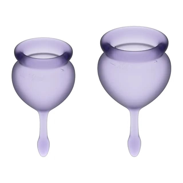 Satisfyer Feel Good Menstrual Cup Lila