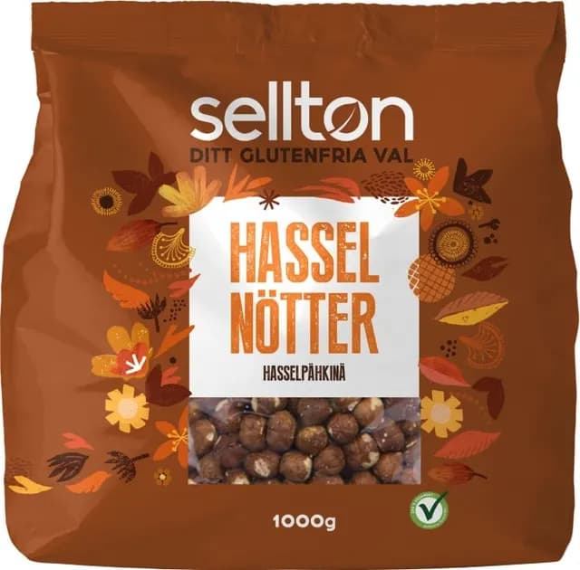 Sellton Hasselnötter 1 kg