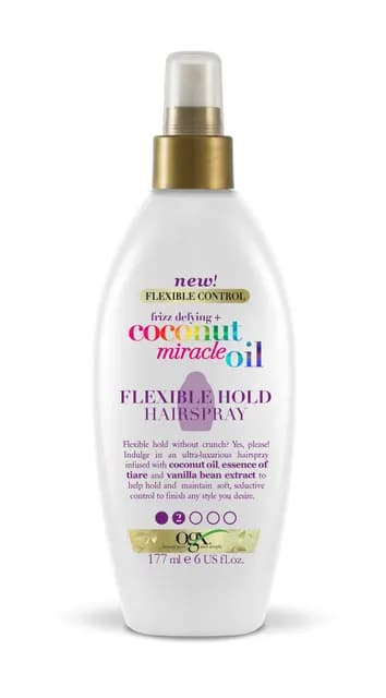 OGX Coconut Miracle Flexible Hold Hair Spray 177 ml