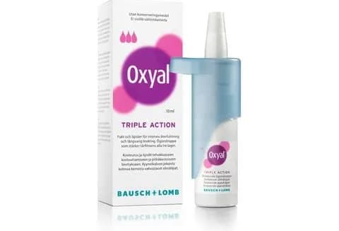 Oxyal Triple Action Ögondroppar 10 ml