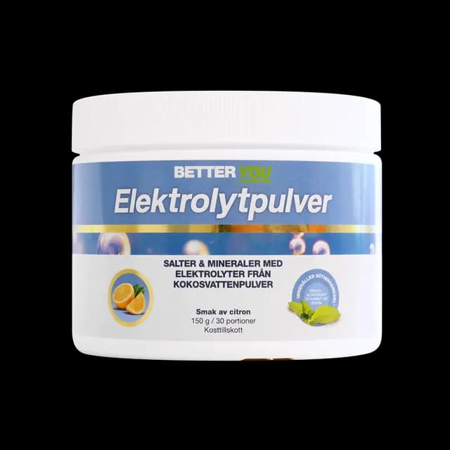 Better You Elektrolytpulver Citron 150 g