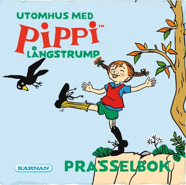 Utomhus med Pippi Långstrump Prasselbok
