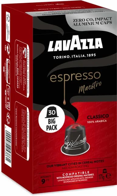 Lavazza Espresso Classico Kaffekapslar 30-pack