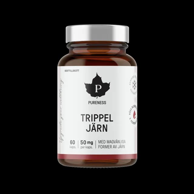 Pureness Trippel Järn 60 kapslar