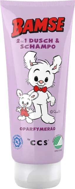 Bamse 2in1 Dusch/Schampo Oparfymerad 200 ml