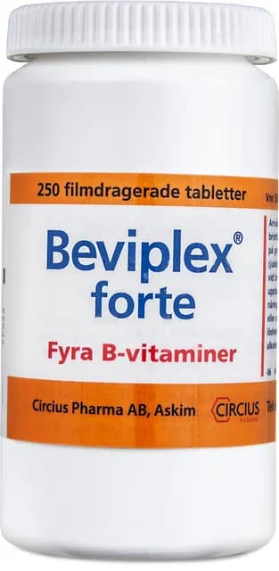 Beviplex forte, filmdragerad tablett 250 st