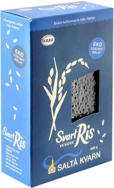 Saltå Kvarn Svart ris 500 g